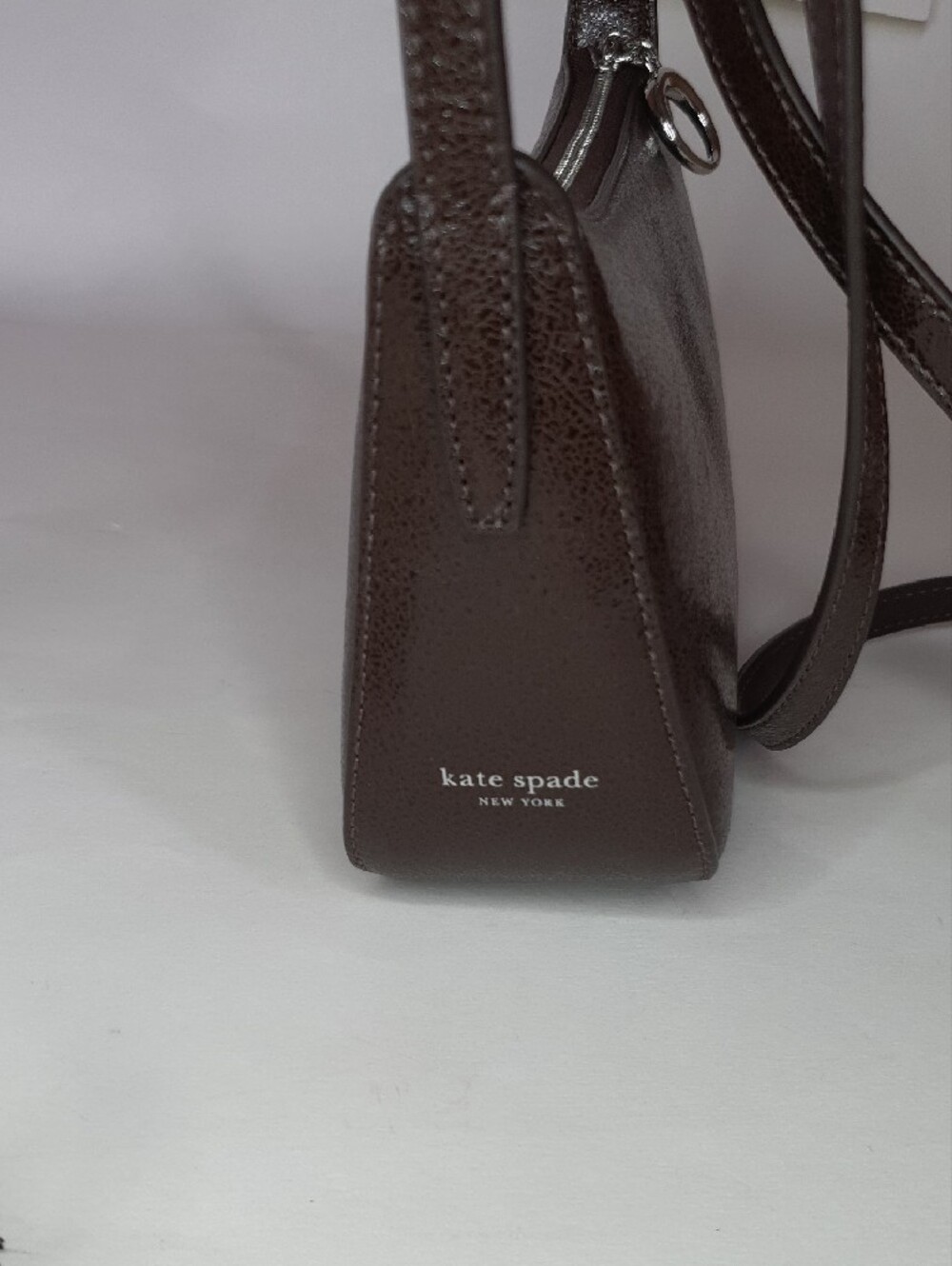 Kate Spade Halo Glazed Leather Crossbody Bag  NWOT + FREE GIFT - Picture 13 of 15